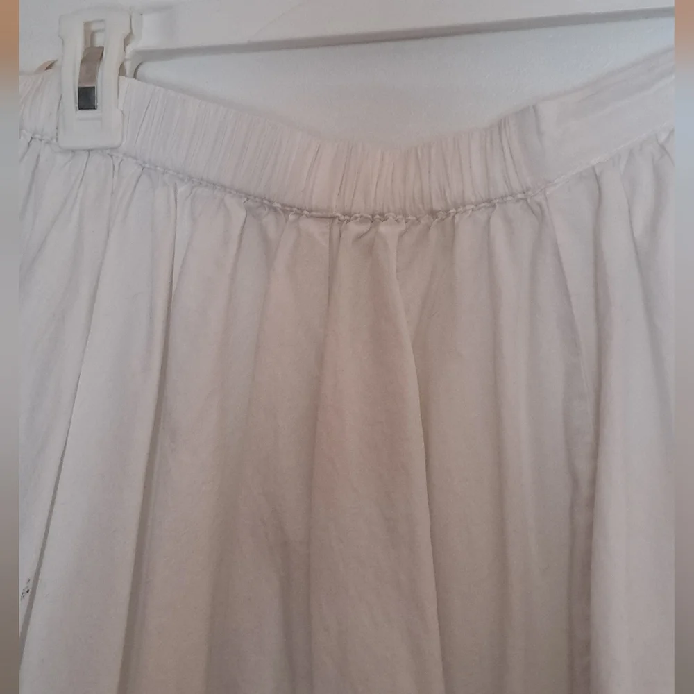 Boho Free People A-line White Skirt - Picture 4 of 7